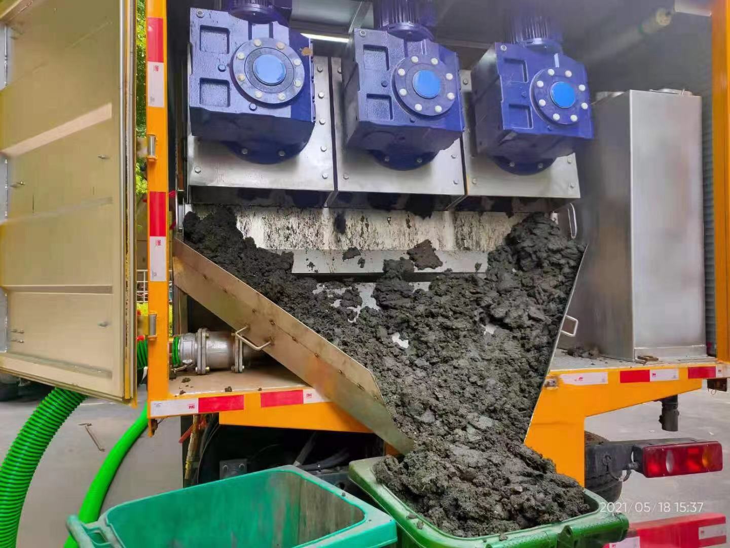 增城化粪池清掏城市维护站-泥浆净化干湿分离处理